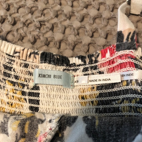 Floral kimchi blue dress with pockets - Picture 4 of 4